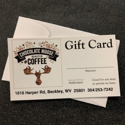 Chocolate Moose Gift Card